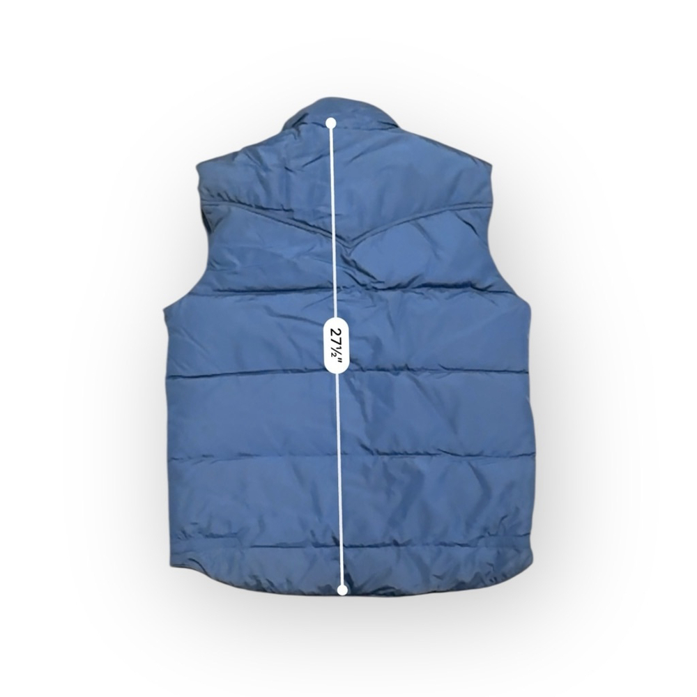 Vintage 70s-80s Rainer Sportswear Men's Down Puffer Vest Snap Front Sz M - Picture 7 of 9